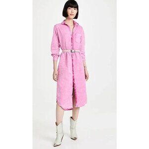Frank & Eileen Rory Pink Shirt Dress | Size XL